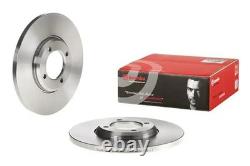 2x Brake disc solid 08.2275.10 BREMBO for FORD ESCORT Mk II CORTINA V CORTINA