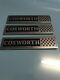 3 Cosworth Badges Metal Ford Escort Cortina Sierra