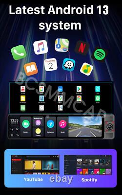 3 Lens Car DVR Camera Rearview Mirror Video Recorder Dash Cam WIFI Night Vision