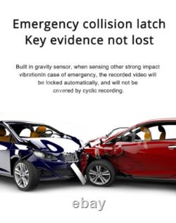 3 Lens Car DVR Camera Rearview Mirror Video Recorder Dash Cam WIFI Night Vision