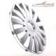 4 Hub Caps 17 Inch Wheel Trims Covers Wind Silber For Citroen Ford Lancia Mini R