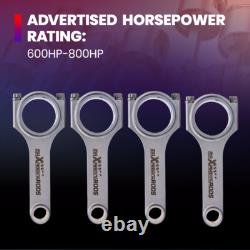 4340 Conneecting Rods for Ford Cortina 1962-1972 Kent Conrods + ARP Bolts Rods