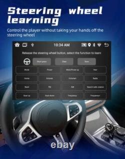 6.2in 1 DIN Car Stereo Radio Bluetooth CarPlay Player FM GPS Wifi USB WithCamera