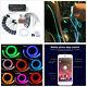 64color Diy 1-in-10 No Threading Ambient Light Atmosphere Lamps Optic Fiber Band