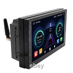 7 Double 2Din Car Stereo GPS Nav Radio MP5 Player Android 10.1 +Rear Camera