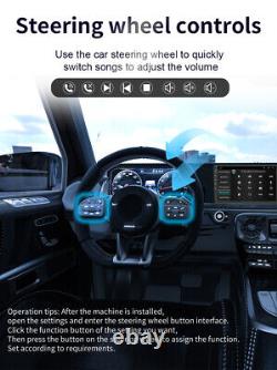 7 Double 2Din Car Stereo GPS Nav Radio MP5 Player Android 10.1 +Rear Camera
