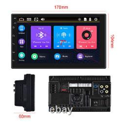 7in 2 Din Touch Screen Car Stereo Radio Player BT USB Android/IOS Mirror Link