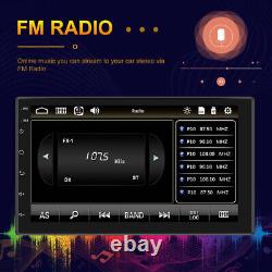 7in 2 Din Touch Screen Car Stereo Radio Player BT USB Android/IOS Mirror Link