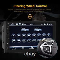 7in 2 Din Touch Screen Car Stereo Radio Player BT USB Android/IOS Mirror Link