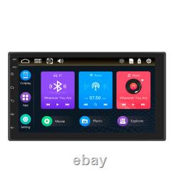 7in 2 Din Touch Screen Car Stereo Radio Player BT USB Android/IOS Mirror Link