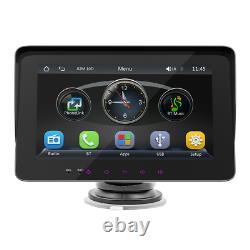 7in Car Stereo FM Radio Wireless Apple CarPlay Android Auto Portable Head Unit