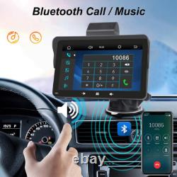 7in For Apple CarPlay Car Radio Stereo MP5 Player DVR Recorder Clock Portable