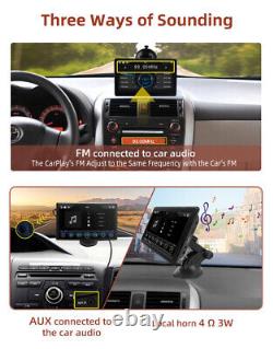 7in Monitor Car Touch Screen Wireless Carplay HD GPS Bluetooth Radio WithCamera