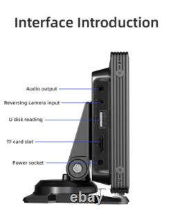 9.3In Car Portable Wireless For Apple CarPlay Mirror Link For Android/iOS Phone