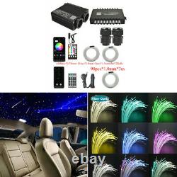 APP RF Music Control 32W LED Meteor Car Roof Star Ceiling Starry Sky Light RGBW