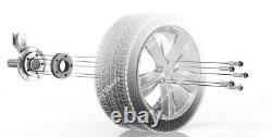 Alloy Wheel Spacers 15mm 20mm For Ford B Max Escort Black Hub Centric 4x108 63.4