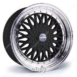 Alloy Wheels 15 RS For Ford B Max Cortina Courier Ecosport 4x108 Black