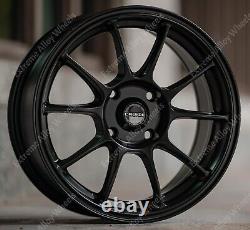 Alloy Wheels 15 SR-9 For Ford B Max Cortina Courier Ecosport 4x108 Black