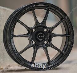 Alloy Wheels 15 SR-9 For Ford B Max Cortina Courier Ecosport 4x108 Black