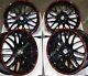 Alloy Wheels 16 Motion For Ford B Max Cortina Courier Ecosport 4x108 Black