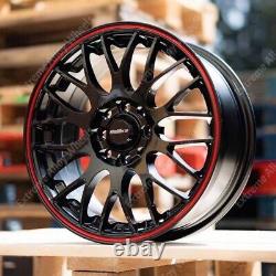 Alloy Wheels 16 Motion For Ford B Max Cortina Courier Ecosport 4x108 Black