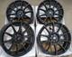 Alloy Wheels 16 Neo For Ford B Max Cortina Courier Ecosport 4x108 Black