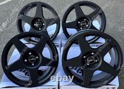 Alloy Wheels 17 Five For Ford B Max Cortina Courier Ecosport 4x108 Black