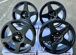 Alloy Wheels 17 Five For Ford B Max Cortina Courier Ecosport 4x108 Black
