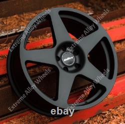 Alloy Wheels 17 Five For Ford B Max Cortina Courier Ecosport 4x108 Black