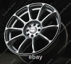 Alloy Wheels 17 Neo For Ford B Max Cortina Courier Ecosport 4x108 Silver