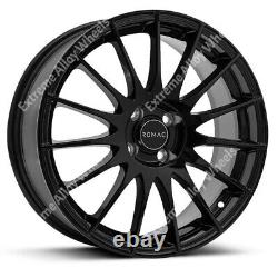 Alloy Wheels 17 Pulse For Ford B Max Cortina Courier Ecosport 4x108 Black