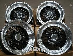 Alloy Wheels 17 RS For Ford B max Cortina Courier Ecosport Escort 4x108 Black