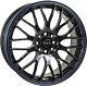 Alloy Wheels (4) 7.0x16 Gen2 Orion Black/blue 4x100/108 Et40
