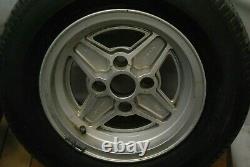 Alloy Wheels Alloys Set For Ford Escort Capri Rs2000 Laser 3.0s H-81eb-aa 13 6j
