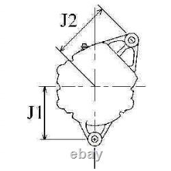 Alternator Fits Ford Escort 1100/1300. Ford Escort Mk II 1.1/1.3. Ford Trans