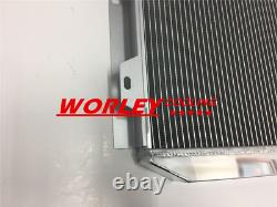 Alu Radiador For Ford Escort 1600 Capri MK2/MK3 GECP Cortina OHV 1.3/1.6/2.0L MT