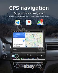 Android 13 For Apple Carplay Car Stereo GPS Radio Retractable Screen Wifi MP5 BT