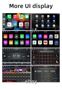 Android 13 For Apple Carplay Car Stereo GPS Radio Retractable Screen Wifi MP5 BT
