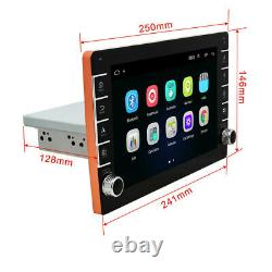 Android 8.1 9in Single Din Car Stereo Radio GPS SAT NAV Touch Screen WIFI+Camera