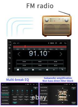Android 9.1 7in Double 2Din Car Multimedia Player Stereo Radio MP5 BT FM GPS WIF