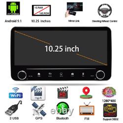 Android 9.1 Car Stereo Radio Touch Screen GPS Bluetooth Wifi USB FM MP5 Player