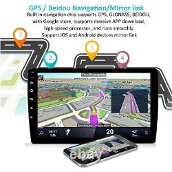 Android 9.1 Quad-core 10.1 2Din Car Stereo Radio GPS Navi Wifi USB Mirror Link