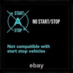 Audura AU-IBA10011 075 Car Battery 12V 60Ah 500cca L242 W175 H175 0/1 B13 3 Year