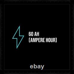 Audura AU-IBA10011 075 Car Battery 12V 60Ah 500cca L242 W175 H175 0/1 B13 3 Year