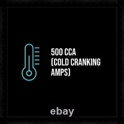 Audura AU-IBA10011 075 Car Battery 12V 60Ah 500cca L242 W175 H175 0/1 B13 3 Year