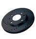 Black Diamond Drilled Frt Disc For Ford Cortina Mk2 1.6 Gt For Lotus 1600e 6670