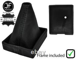 Black Stitch Leather Gear Gaiter +plastic Frame Fits Ford Cortina Mk2 1600e Gt
