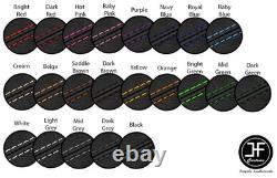 Black Stitch Leather Gear Gaiter +plastic Frame Fits Ford Cortina Mk2 1600e Gt