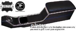 Blue Stitch Centre Console & Armrest Leather Covers Fits Ford Cortina Mk1 Mk2