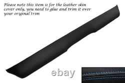 Blue Stitch Fits Ford Cortina Mk2 Top Dash Dashboard Leather Skin Cover
